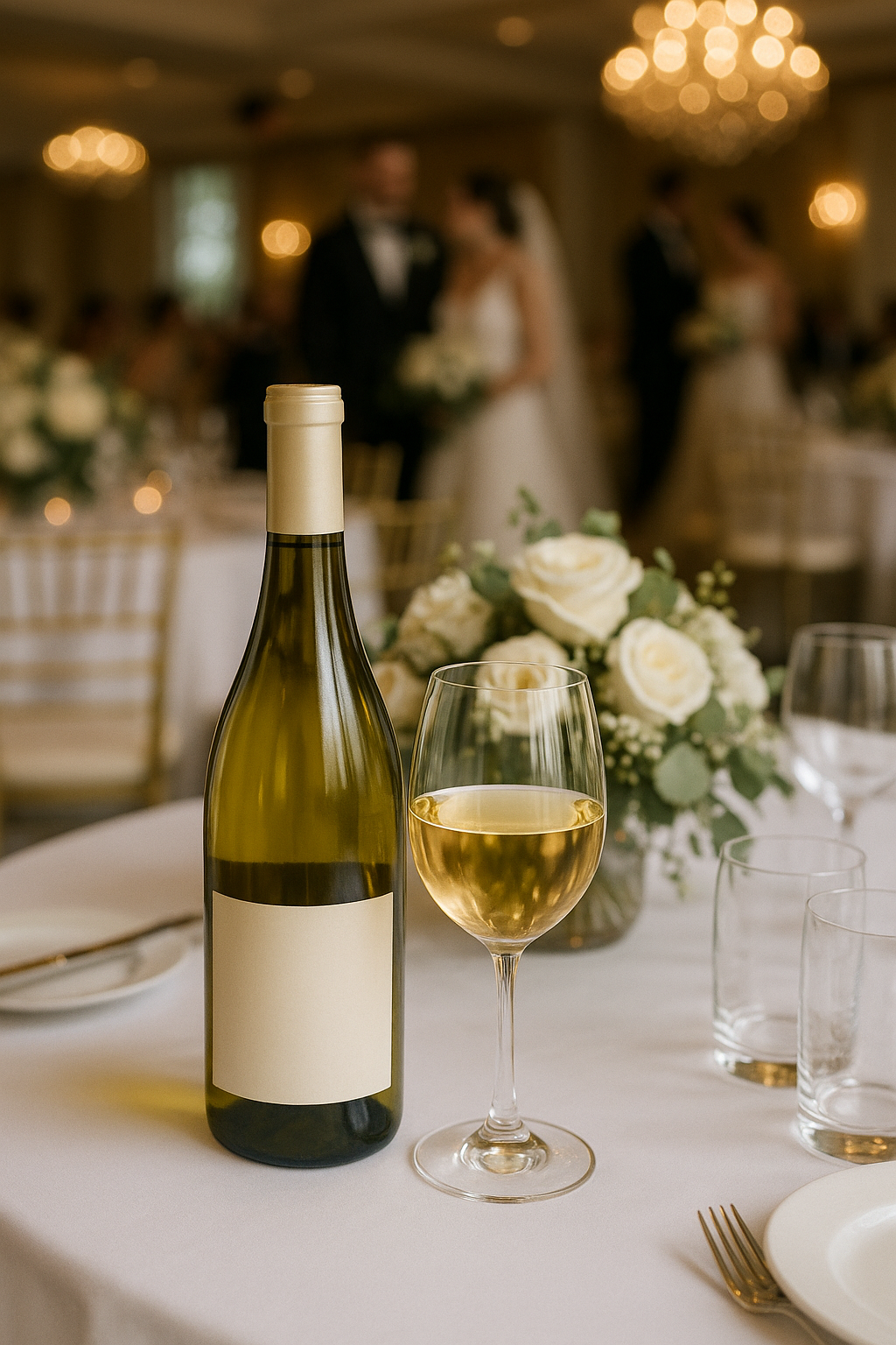 Elegant Bourgogne hvidvin til bryllupper og events